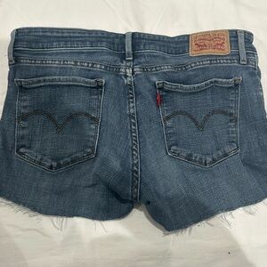 Levi's Classic Blue Jean Shorts